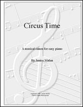 Circus Time piano sheet music cover